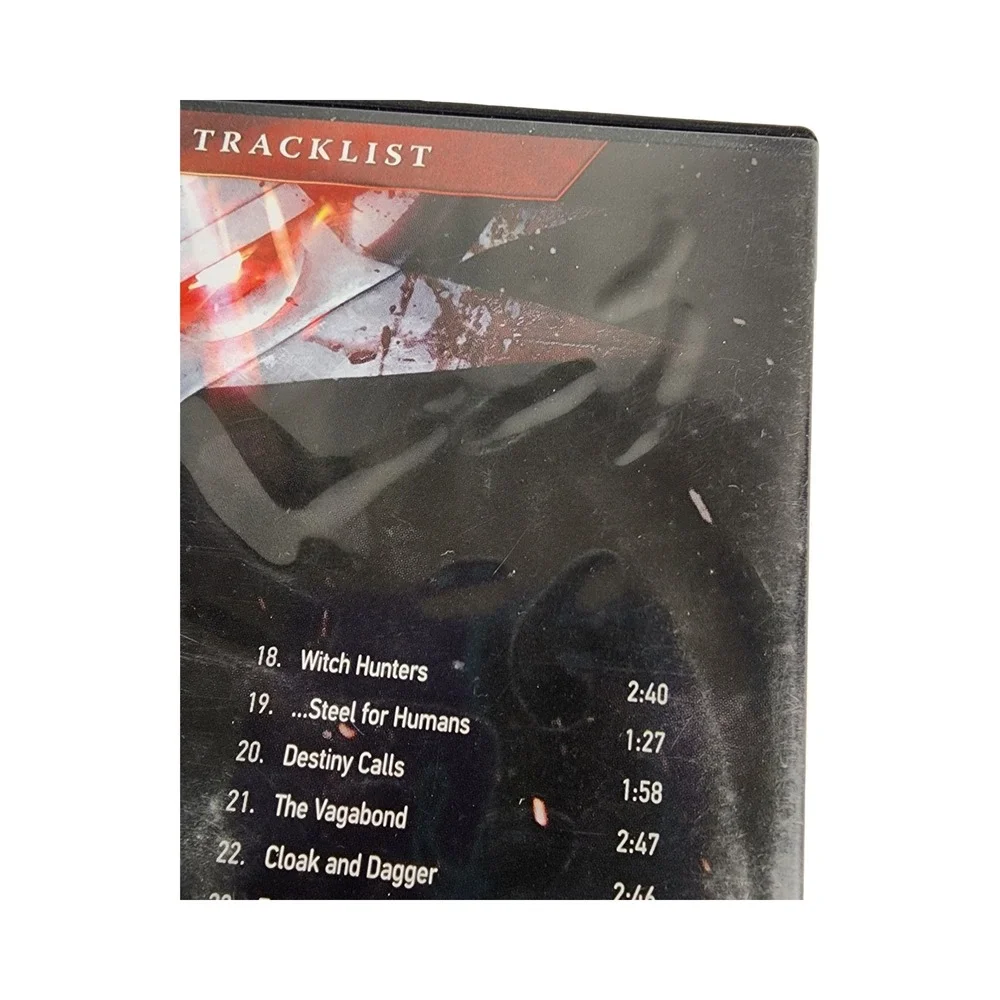 The Witcher 3 Wild Hunt PC Soundtrack CD Game Disc 4 with Booklet and‎ Stickers